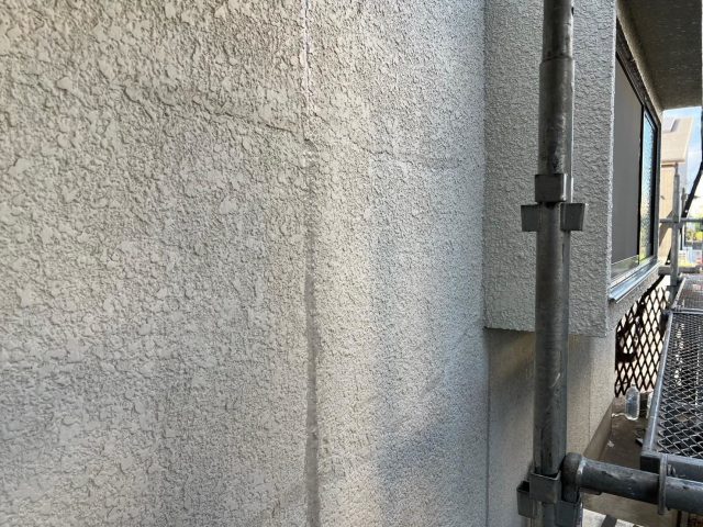 姫路市の進行した外壁の劣化